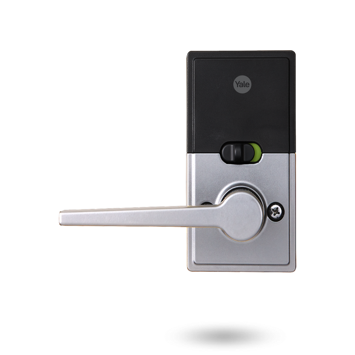 YALE LIBI Keyed Digital Lever Satin Nickel