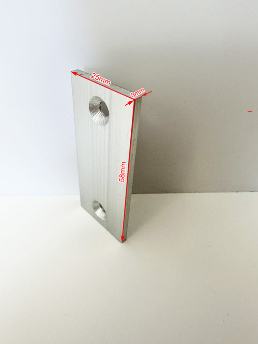 Standard Latch Hole Cover Filler Plate