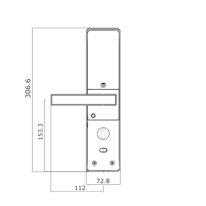 Yale 3109A Smart Ready Digital Door Lock with Yale Home Module and Connect Plus Hub Combo Deal