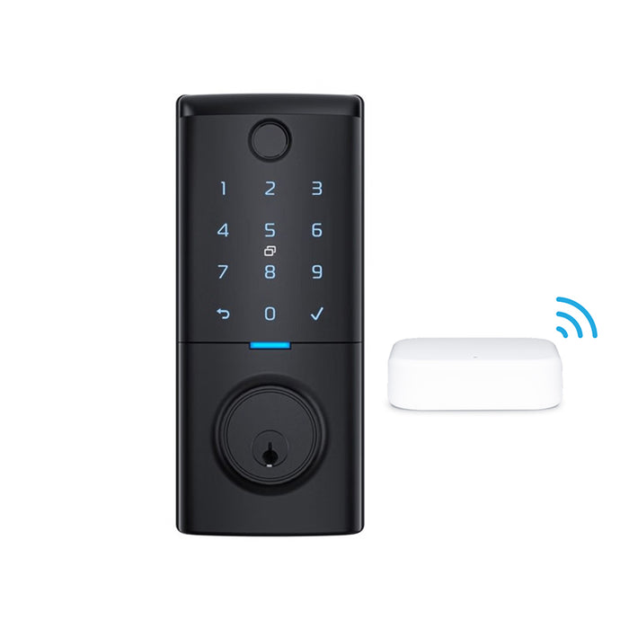 Schlage Ascent Fingerprint Smart Deadbolt with WiFi Bridge Combo Deal
