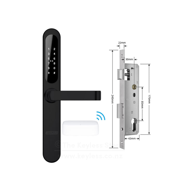 Schlage Artus Narrow Profile Smart Lock with WiFi Bridge Combo Deal