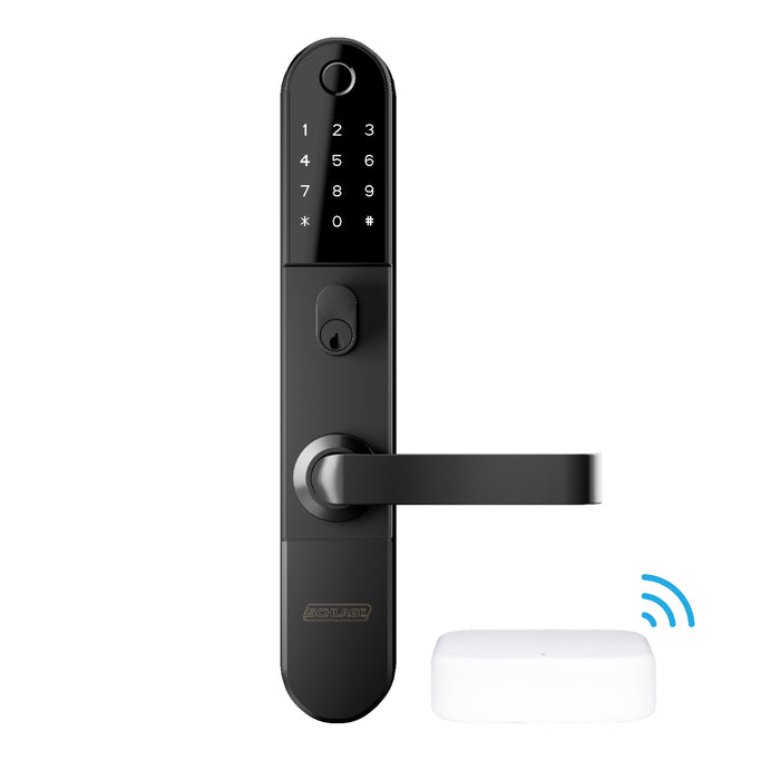 Schlage Omnia Fire Rated Smart Lock with WiFi Bridge Combo Deal