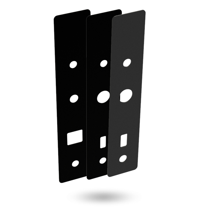 Yale Unity Slim Retrofit Scar Plate 58mm Black