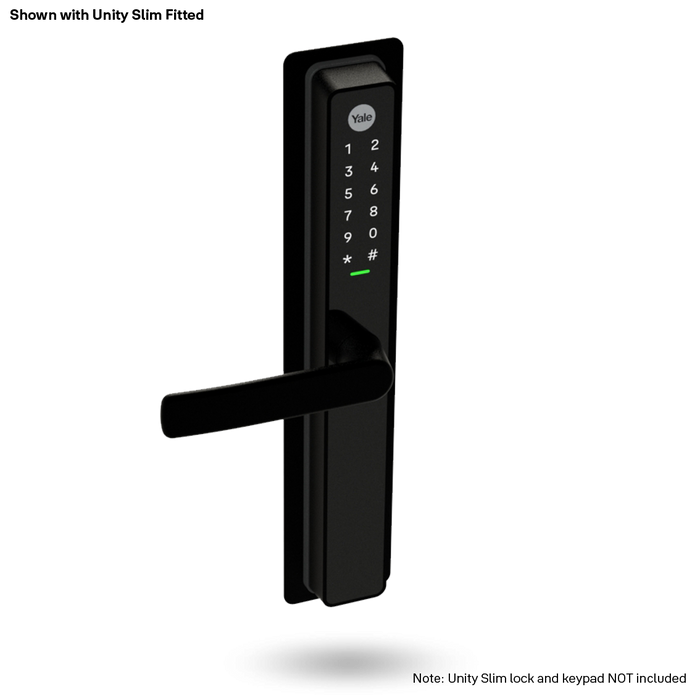 Yale Unity Slim Retrofit Scar Plate 42mm Black