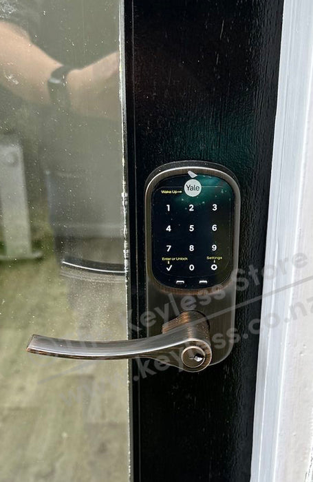 Yale Assure Keyed Lever Lock with Yale Access Kit Combo Oil Rubbed Bronze