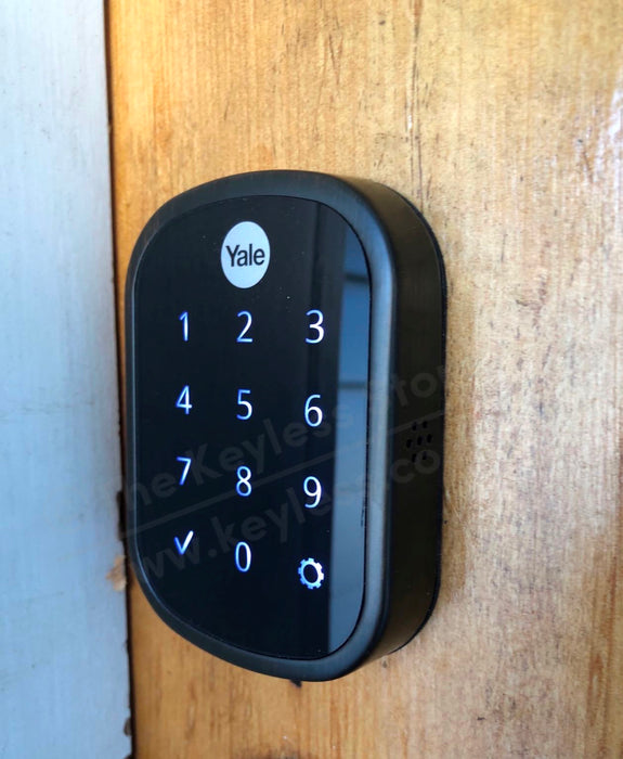 Yale Assure SL Deadbolt Smart Ready with Yale Home Module Matt Black
