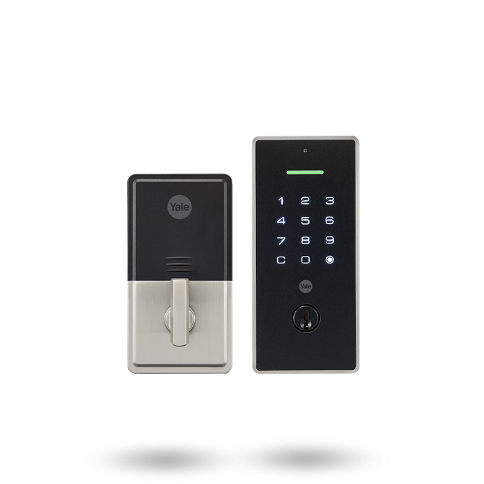 Yale Libi Keyed Digital Deadbolt Satin Nickel