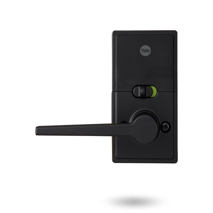 YALE LIBI Keyed Digital Lever Matt Black