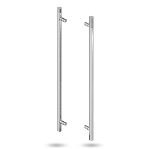 Lockwood 142 Entrance Pull Handles With 1000m Centers Stainless Steel - The Keyless Store