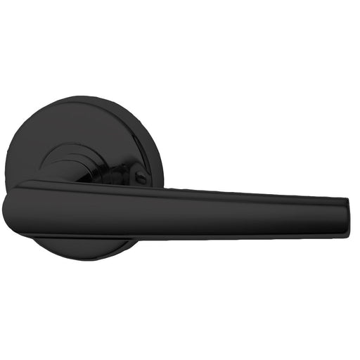 Lockwood Velocity® Series Nero Collection Spire Large Rose Lever Matt Black - The Keyless Store