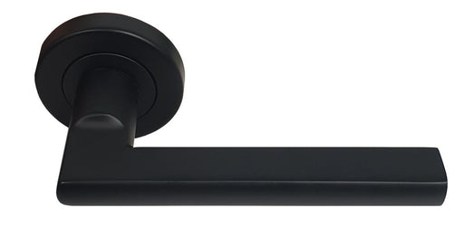Miles Nelson Milano Range Parma Round Rose Leverset Black - The Keyless Store