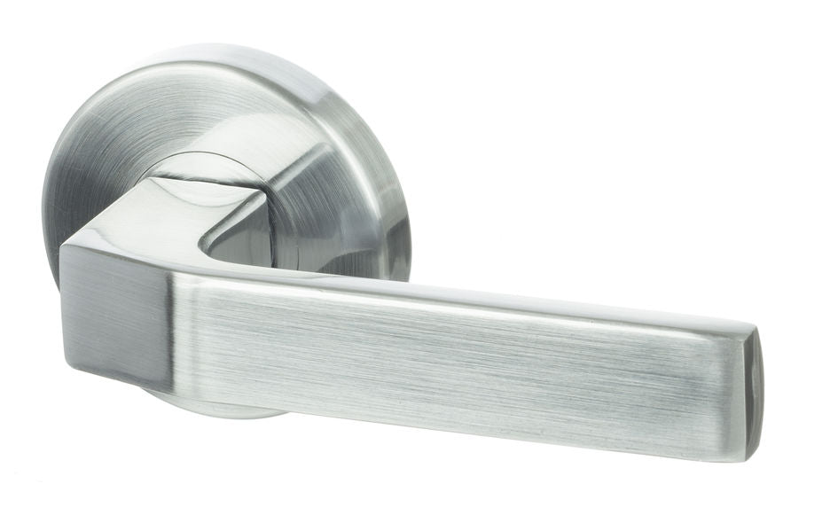 Miles Nelson S Range Sienna Leverset Satin Chrome - The Keyless Store