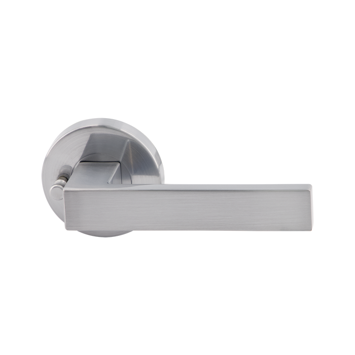 Miles Nelson S Range Skyler Lever Set Satin Chrome - The Keyless Store