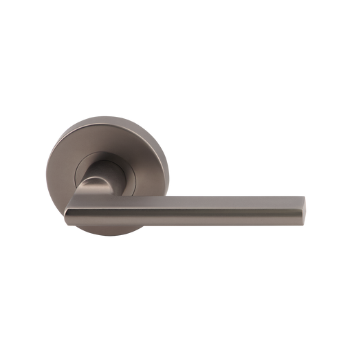 Miles Nelson S range Sara Lever Set Satin Graphite - The Keyless Store