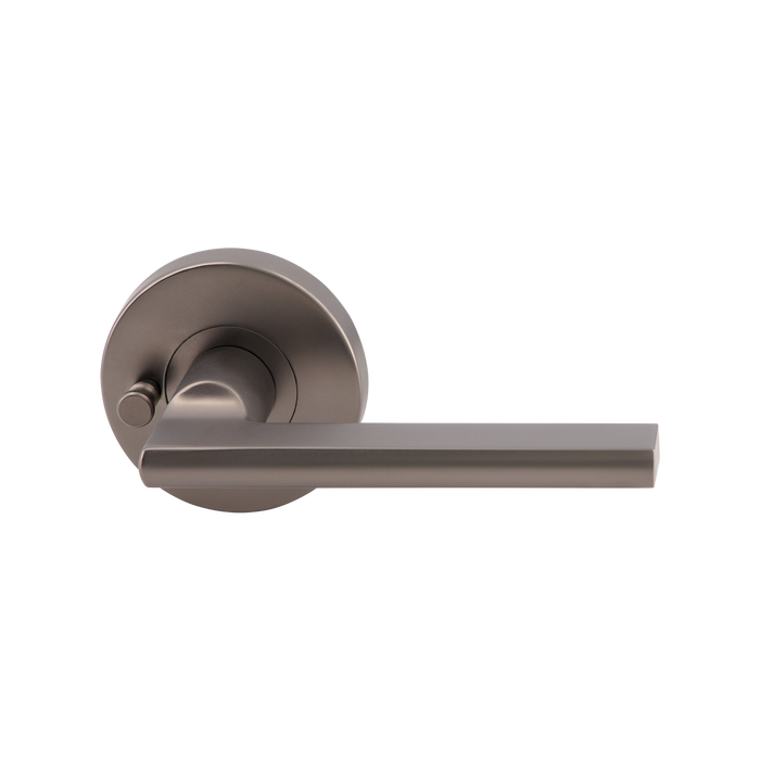 Miles Nelson S range Sara Lever Set Satin Graphite - The Keyless Store