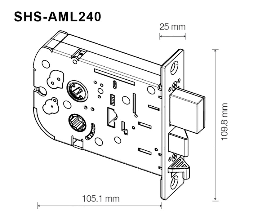 Samsung SHP-DH537 digital door lock - The Keyless Store