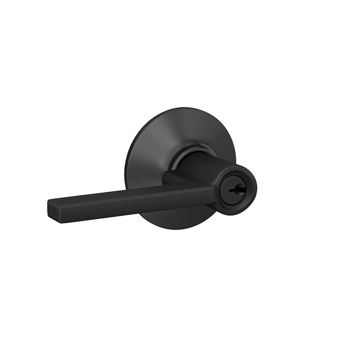Schlage F Series Latitude Lever Handles Black - The Keyless Store