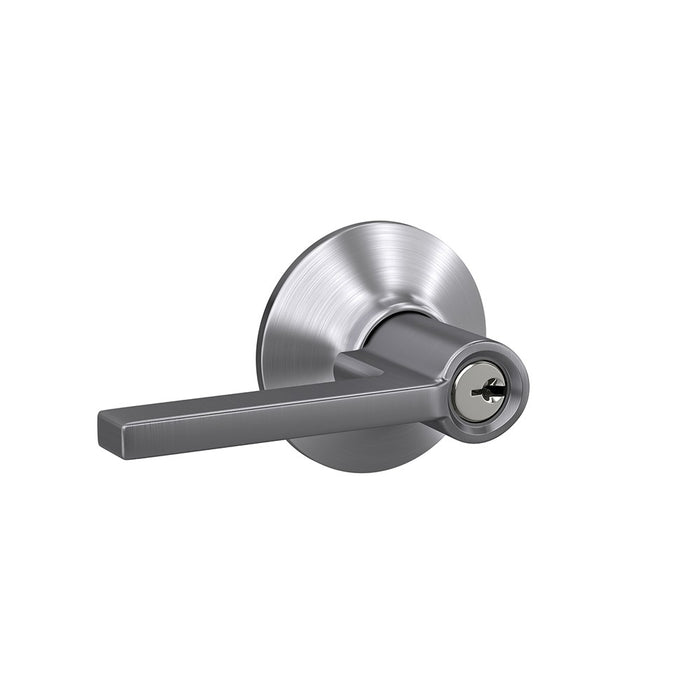 Schlage F Series Latitude Lever Handles Satin Chrome Plate - The Keyless Store