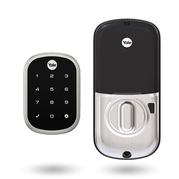 Yale Assure SL and Alexander Gripset Satin Nickel - The Keyless Store
