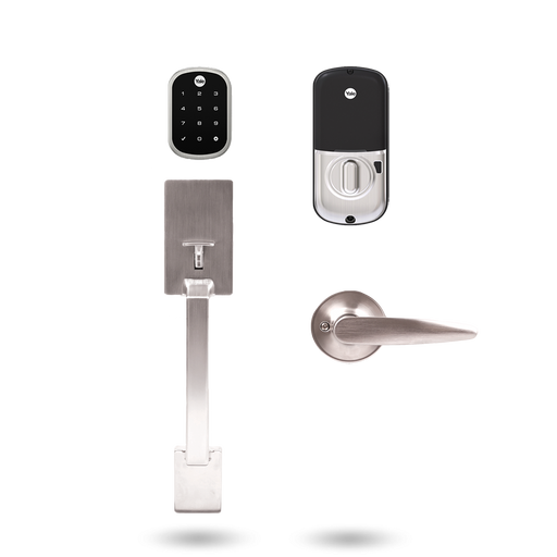 Yale Assure SL and Alexander Gripset Satin Nickel - The Keyless Store