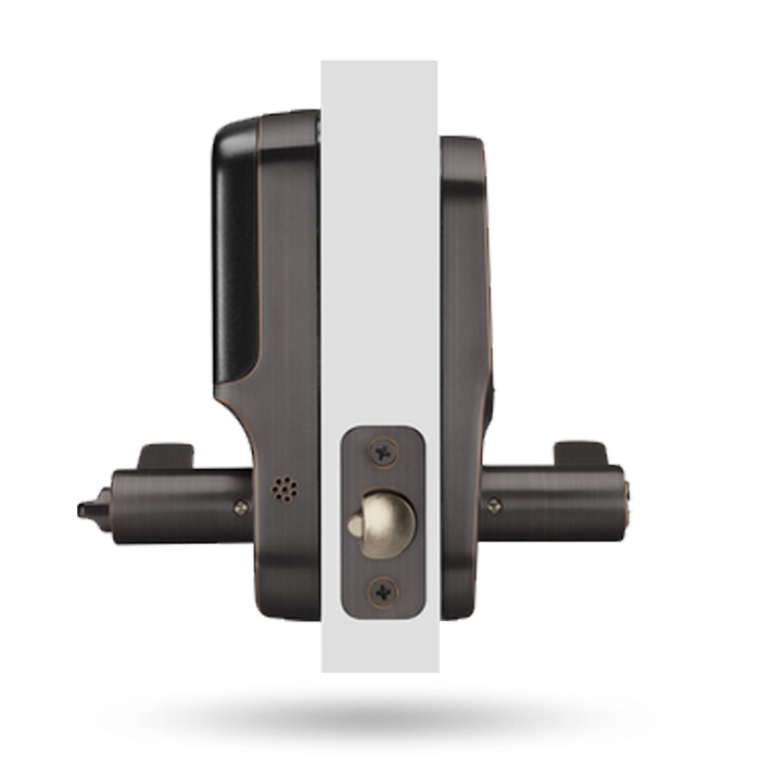 Yale Assure Keyed Lever Lock with Yale Access Kit Combo Oil Rubbed Bronze - The Keyless Store
