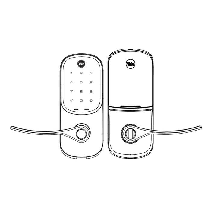 Yale Assure Lever with Yale Access Kit Combo - The Keyless Store