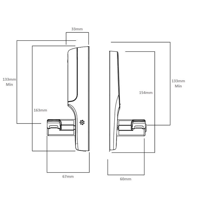 Yale Assure Lever with Yale Access Kit Combo - The Keyless Store