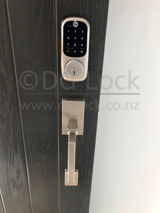 Yale Assure Keyed Deadbolt and Alexander Gripset - The Keyless Store
