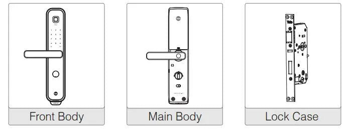 Yale YDM 7220 Fingerprint Digital Door Lock