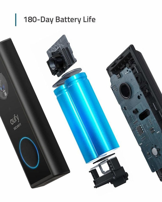 Eufy Video Doorbell 2K Wireless with Homebase 2