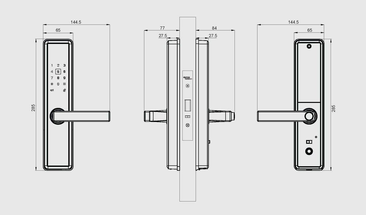 Dormakaba M5 Fire Rated Digital Door Lock - The Keyless Store