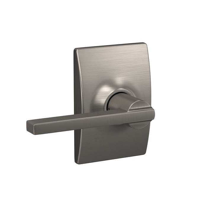 Schlage Century Latitude Passage Lever Set Satin Nickel - The Keyless Store