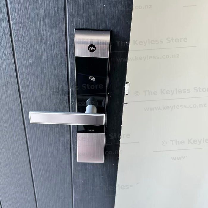 Replacing an Entrance Door Knob with a Yale YDM 3109A Digital Lock