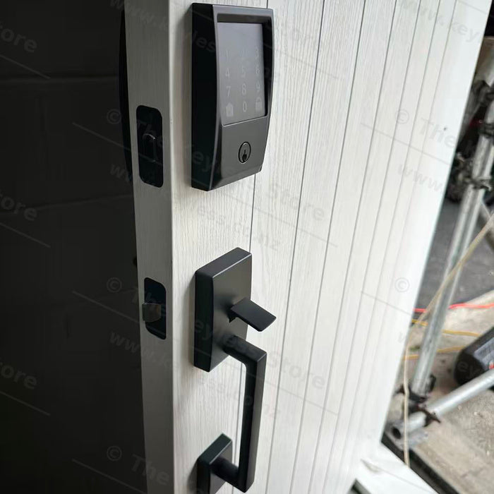 Schlage Encode Smart WiFi Deadbolt Installation on a New Fibreglass Door