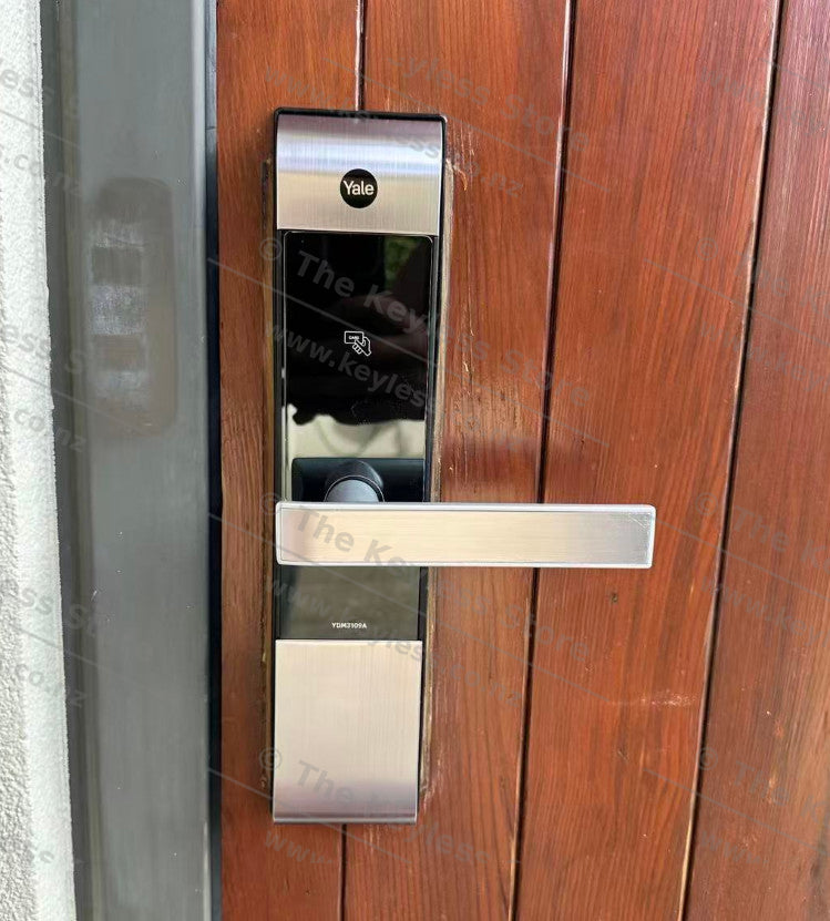 Replacing an Old Gateman III Digital Lock with a Yale YDM 3109A 70mm Backset