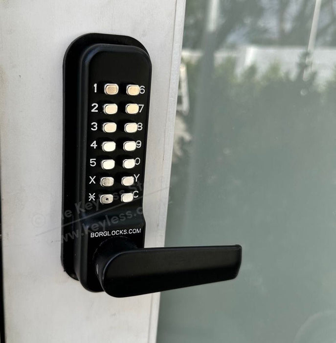 Borg Mechanical Digital Door Lock M/Grade Easicode Pro BL4401ECP Black