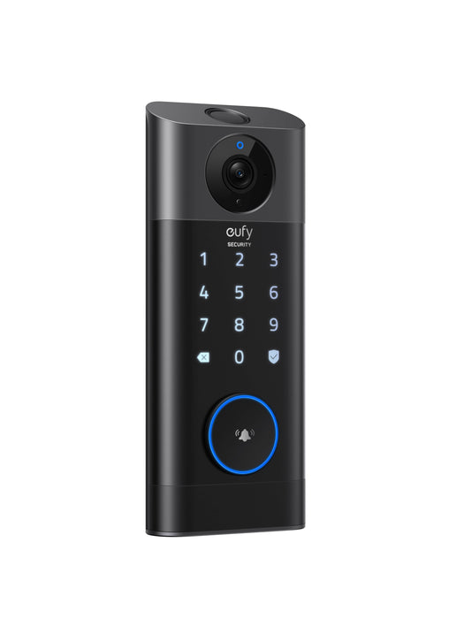 Eufy 3-IN-1 Video Smart Lock with 2K Video Doorbell, Fingerprint