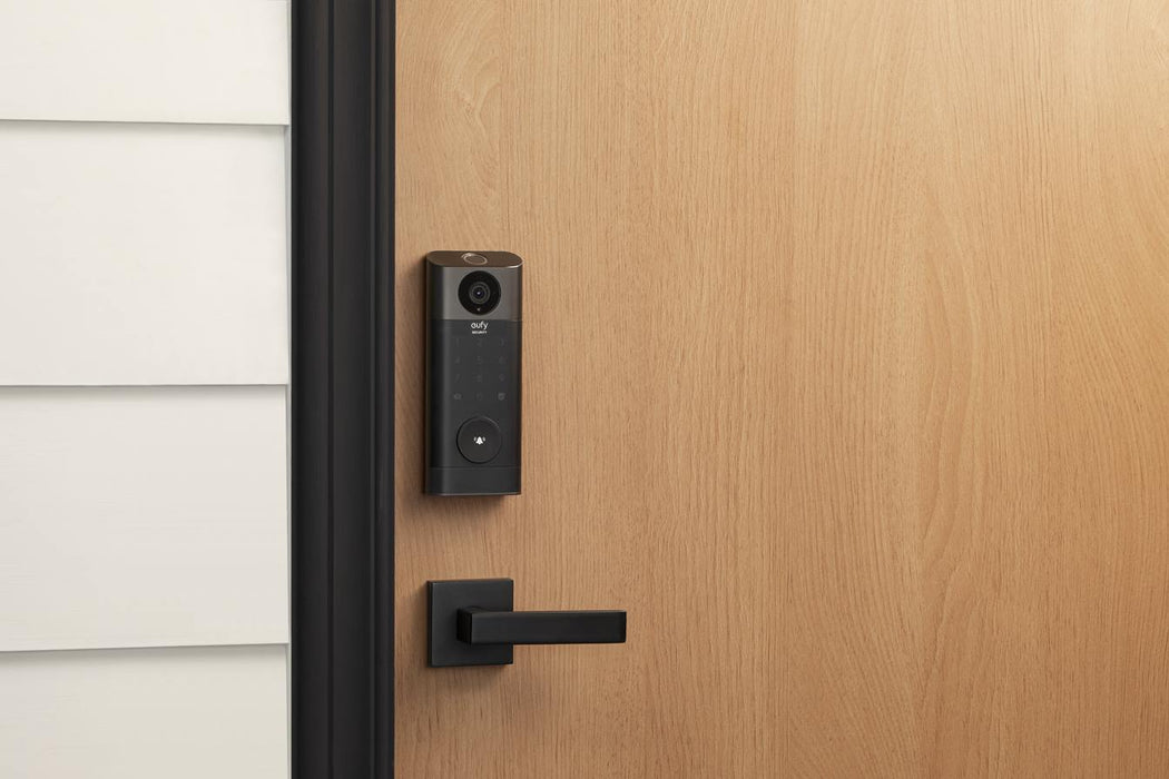 Eufy 3-IN-1 Video Smart Lock with 2K Video Doorbell, Fingerprint