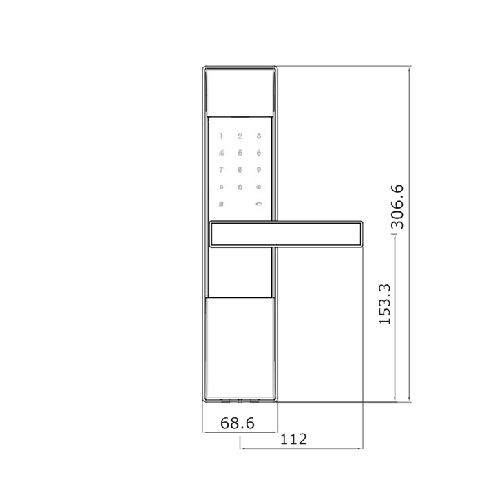 Yale 3109A Smart Ready Digital Door Lock with Yale Home Module and Connect Plus Hub Combo Deal