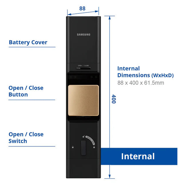 Samsung SHP-R80 WiFi Fingerprint Smart Lock