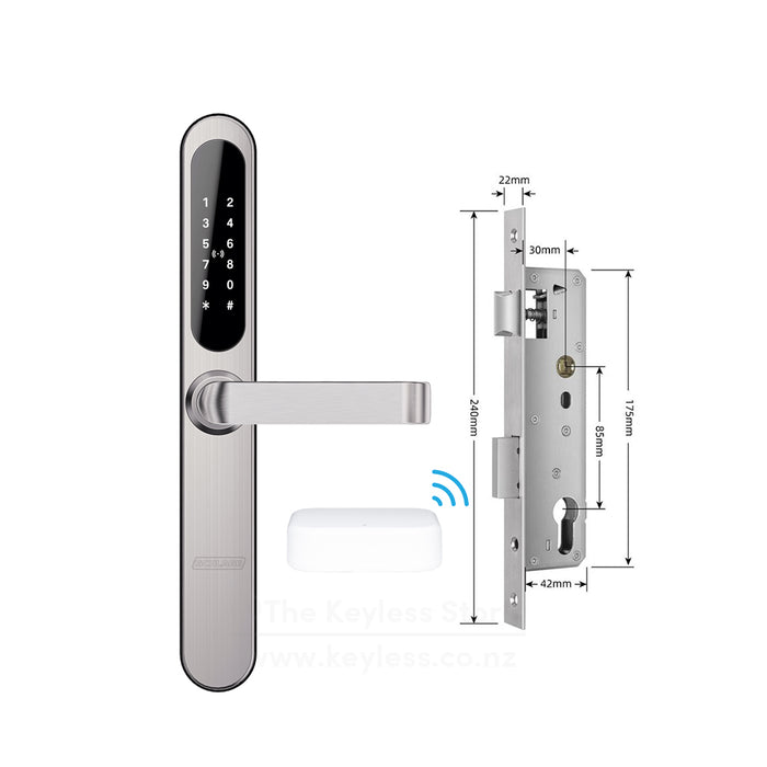 Schlage Artus Narrow Profile Smart Lock with WiFi Bridge Combo Deal