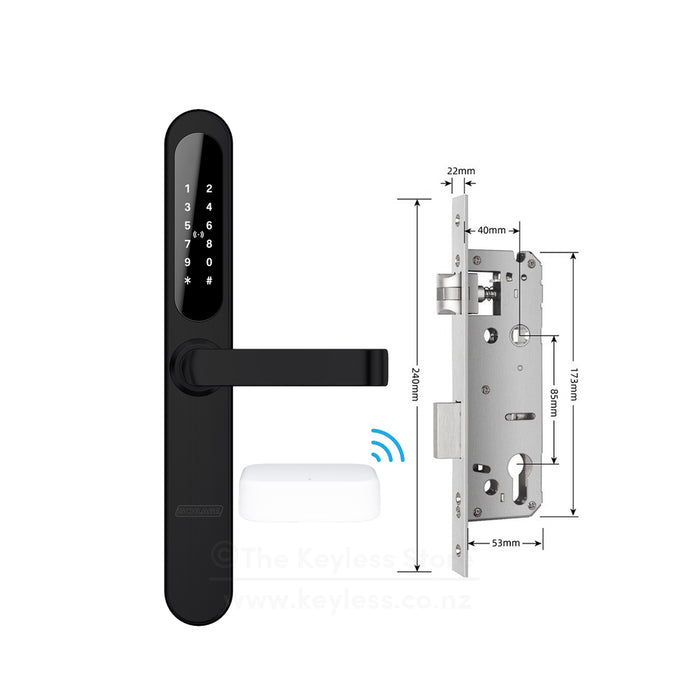 Schlage Artus Narrow Profile Smart Lock with WiFi Bridge Combo Deal