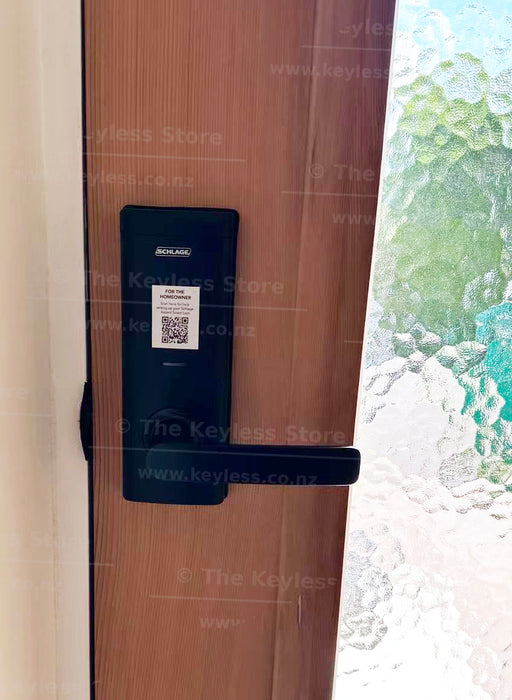 Schlage Ascent Fingerprint Smart Entrance Lever