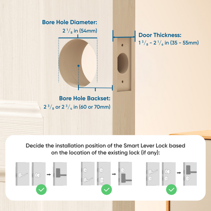 Eufy Security Smart Lever Lock C33- WiFi + Fingerprint