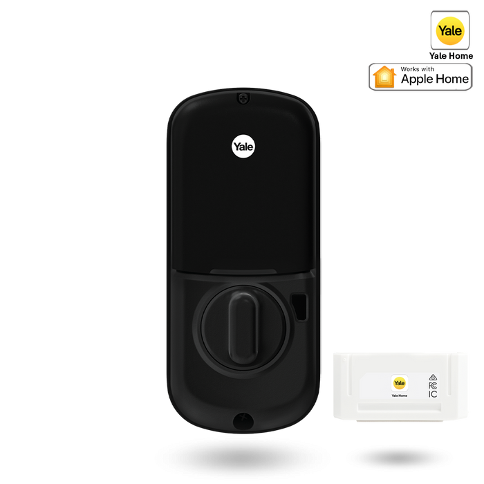 Yale Assure SL Deadbolt Smart Ready with Yale Home Module Matt Black