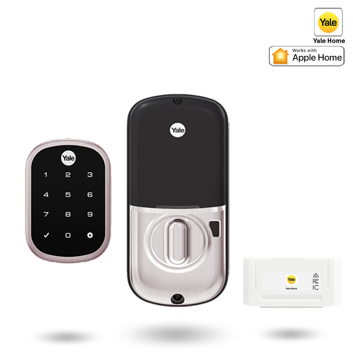 Yale Assure SL Deadbolt Smart Ready with Yale Home Module Satin Nickel