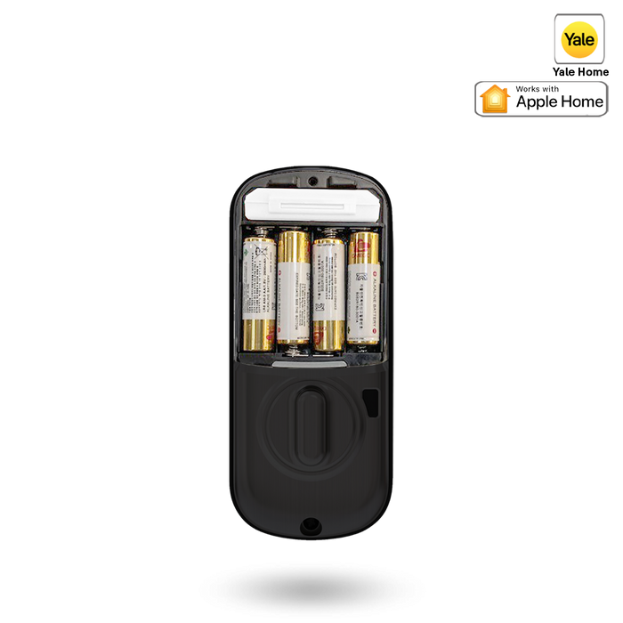 Yale Assure Keyed Digital Deadbolt Smart Ready with Yale Home Module Matt Black