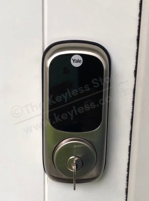 Yale Assure Keyed Digital Deadbolt Smart Ready with Yale Home Module Satin Nickel