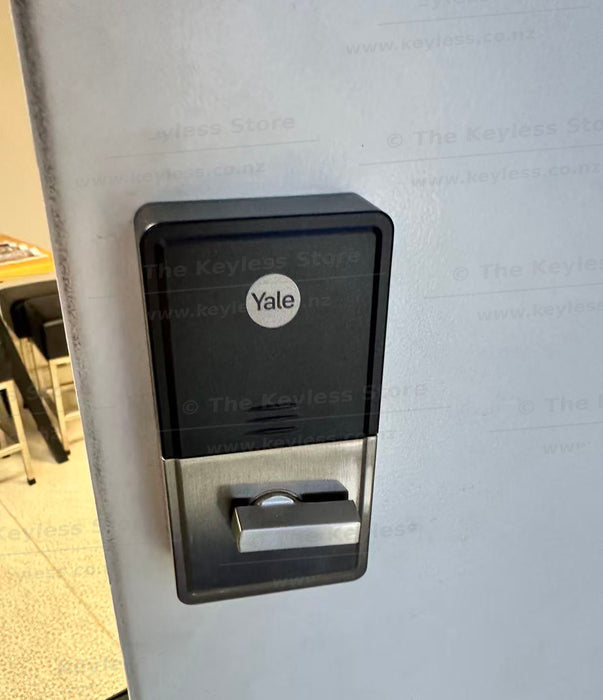 Yale Libi Keyed Digital Deadbolt Satin Nickel