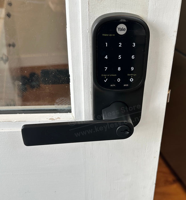 Yale Assure Keyed Lever Lock with Yale Home Module